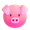 pig face emoji